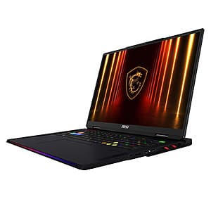 Costco Members: MSI Raider Laptop: 18" 1600p 240Hz, Ultra 9 285HX, RTX 5080, 32GB $2515