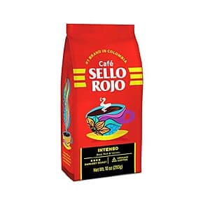 10-Oz Sello Rojo Intenso Darkest Roast Ground Coffee $4