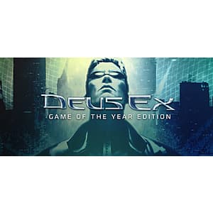 Deus Ex Games (PC Digital Download): Human Revolution Directors Cut $3, GOTY Ed. $1