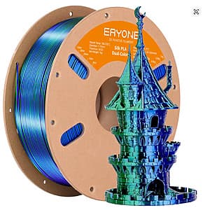 3-Pack of 1KG ERYONE 1.75mm Dual Color Silk PLA 3D Printer Filament (various) $31.25 + Free Shipping