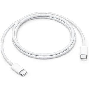 Official Apple 60W USB-C Woven Charging Cable (1m): 2-Pack $14, Single Cable $7 & More + Free S&H w/ Amazon Prime