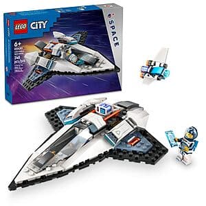240-Piece LEGO City Interstellar Spaceship Building Kit (60430) $16