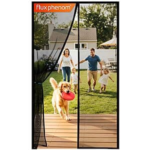 Prime Members: 38" x 82" Flux Phenom Heavy-Duty Mesh Magnetic Screen Door from $13.85 + Free S&H