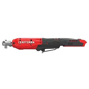 CRAFTSMAN V20 20V Max Variable Speed 3/8" Drive Cordless Ratchet Wrench (Tool Only) $39 + Free S&H