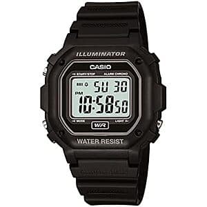 Casio Men's Digital Illuminator 42mm Sport Watch (Black Resin) $18