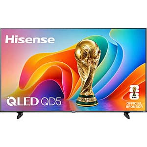 58" Hisense QD50 Hi-QLED 4K 60Hz Roku TV (2026) $150 + Free S&H