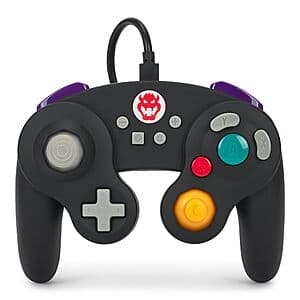 PowerA GameCube Style Wired Controller for Nintendo Switch (Bowser) $16.80