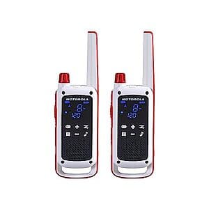 2-Pack Motorola T478 Talkabout Rechargeable 2-Way Radio (Up to 35-Mile Range) $52 + Free S&H w/ Amazon Prime