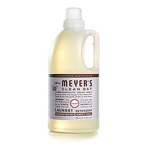 Prime Members: 64-Oz Mrs. Meyer's Clean Day Liquid Laundry Detergent (Lavender) $9.40 w/ Subscribe & Save + Free Shipping
