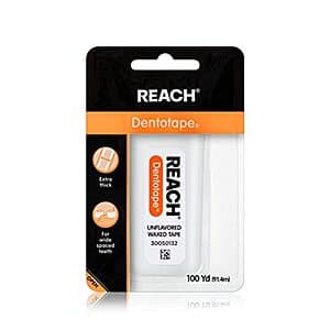 100-Yards Reach Dentotape Waxed Dental Floss (Wide) $2.35 w/ Subscribe & Save