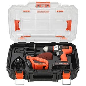 Black+Decker 20V MAX PowerConnect Cordless Drill Combo Kit w/ Battery & Charger $50 + Free Shipping