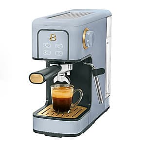Beautiful Slim 20-Bar Espresso Machine (Cornflower Blue) $61.55 + Free S&H