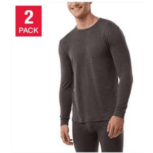 Costco Members: 2-Pack 32 Degrees Heat Men's Thermal Top or Pant 5 for $15 + Free Shipping