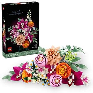 749-Pc LEGO Botanicals Pretty Pink Flower Bouquet Building Set $48 + Free S&H