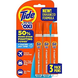 3-Count Tide Stain Remover Pen for Clothes $5.60 w/ Subscribe & Save