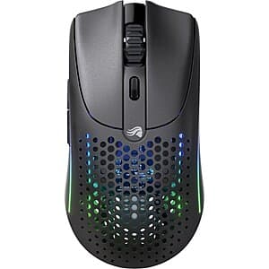 Glorious - Model O 2 Lightweight Wireless Optical Gaming Mouse with BAMF 2.0 Sensor - Matte Black $59.99