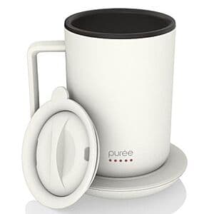 12-Oz Tzumi Puree Warming Stainless Steel Coffee Mug w/ Anti-Spill Lid $25 + Free Store Pickup