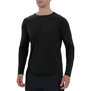 LalaHooK Men's UPF 50+ Long Sleeve Sun Protection Shirt (Various) $5