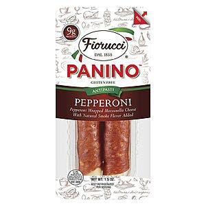 Select Walgreens Stores: 1.5-oz Fiorucci Panino, Pepperoni & Mozarella Snacks $1 + Free Store Pickup ($10 Min.)
