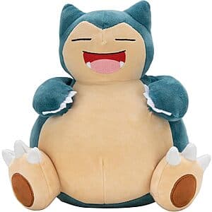 12" Pokemon Large Snorlax Plush Soft Stuffed Animal Toy $23