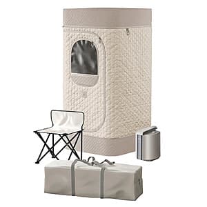 Select Costco Stores: Homedics Premium Steam Sauna $99.95 (In-Store Only)