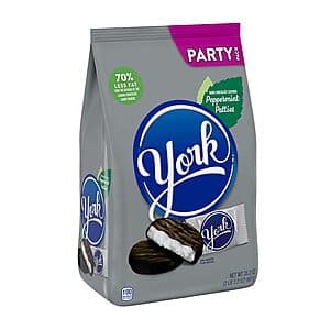 35.2-Oz YORK Dark Chocolate Peppermint Patties Candy Party Pack $9.85 & More w/ Subscribe & Save