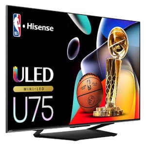 75" Hisense U75 4K Mini-LED QLED Smart TV + $100 Google Play eGC + 5-Yr Warranty $850 (Costco Members) + Free Shipping