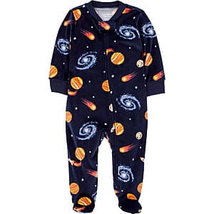 Carter's Child of Mine Baby Cozy Sleep N Play Pajamas (various) $4