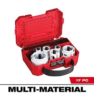 17-Pc Milwaukee Hole Dozer Bi-Metal Hole Saw Set $51.30 + Free S&H