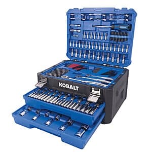 Select Stores: 302-Pc Kobalt Standard (SAE) & Metric Mechanics Tool Set $99 + Free Pickup