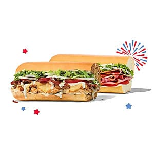 Jimmy John's toasted sandwich served fresh and ready for pickup.