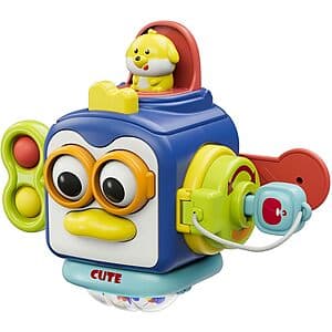 Osimily Busy Cube Baby Sensory Toy (4 colors) $5