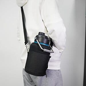 87-Oz Konokyo Insulated Stainless Steel Water Bottle w/ Handle & Carrying Pouch (Green) $15.55 & More