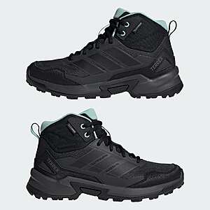 adidas Women's Terrex Eastrail 3 Mid ClimаProof Hiking Shoes (Carbon/Black/Aqua) $56 + Free S&H