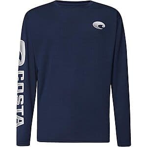 Costa Del Mar Mens Tech Crew Performance Long Sleeve Shirt (7 Colors) $17.50
