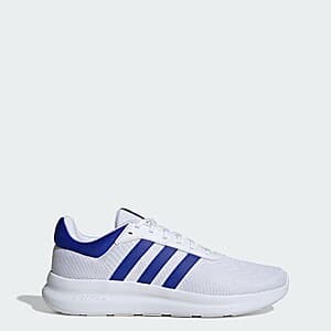 adidas Men's Lite Racer 4.0 Shoes (Cloud White / Lucid Blue) $22 + Free S&H