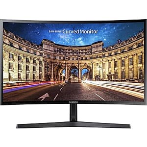 27" Samsung C27F390 Curved 1800R Monitor: FHD, AMD FreeSync, HDMI, VGA, VESA Mount $85 + Free Shipping w/ Prime