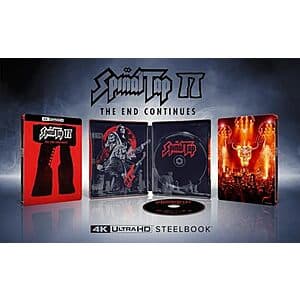 Spinal Tap II: The End Continues (4K Steelbook) $22.50