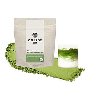 Prime Members: 2.12-Oz OSULLOC Volcanic Isle Matcha Powder (Premium) $10.65 w/ S&S & More + Free S&H