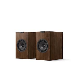 (Open-Box) KEF Q1 Meta Bookshelf Speakers (Pair; Walnut) from $279 & More + Free S&H