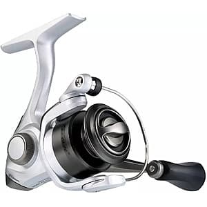 Pflueger Trion spinning reel in metallic finish with spool, available in multiple sizes.