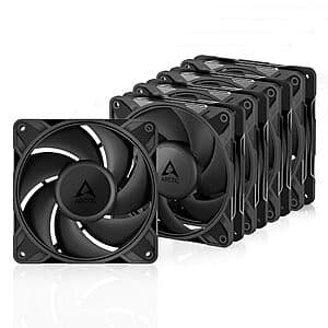 5-Pack ARCTIC P12 Pro PST 120mm 4-Pin PWM FDB Computer Case Fans $27.50