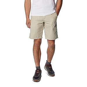 Columbia Men's 10" Washed Out Chino Shorts (Fossil) $10 + Free Pickup