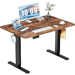 48" Dumos Electric Adjustable Height Workstation Standing Desk (2 Colors) $70 + Free S&H