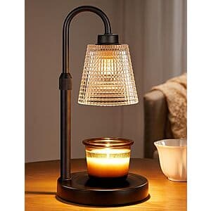 Innqoo Candle Warmer Lamp w/ Timer $9