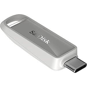 1TB SanDisk Phone Drive w/ USB 3.2 Type-C (Arctic White) $60 + Free S/H w/ Amazon Prime