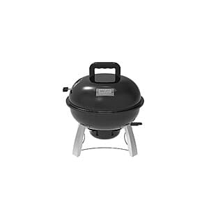 Char-Broil 15" Portable Kettle Charcoal Grill (Black) $14 (or less) + Free S&H