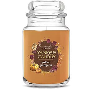 22-Oz Yankee Candle Large Jar Candle (6 Seasonal Scents) $7 + Free Shipping on $50+