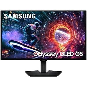27” Samsung Odyssey G50SF QD-OLED 1440p QHD 180Hz Gaming Monitor $350 + Free Shipping