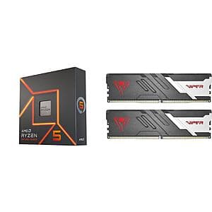 Ryzen 5 7600X + 32GB Patriot Viper RAM + 240mm MSI AIO Cooler + 256GB Samsung MicroSD $415 + Free Shipping